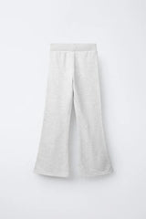 ZR GIRLS Set of sweatshirt with lettering and leggings Flare