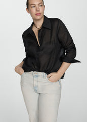 Blanca Straight Fit Cropped Jeans