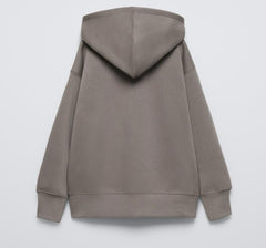 ZR GIRLS Hoodie with a Dual zipper Mechanism