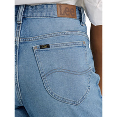 LE Women's Heritage Mid Rise Classic Straight Jeans