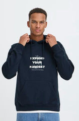 BLEND Mens Flavian Blue Hoodie