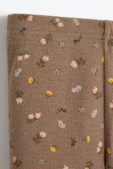 LEFTIES Girls Sweatshirt With Collar And Ribbed Leggings Suit