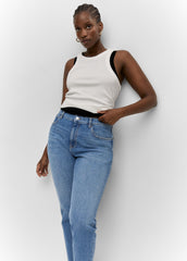 Newmom Regular Fit High Rise Jeans