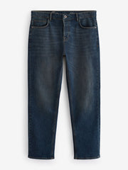 NEXT Blue Dark Vintage Straight Fit Vintage Wash Denim Jeans
