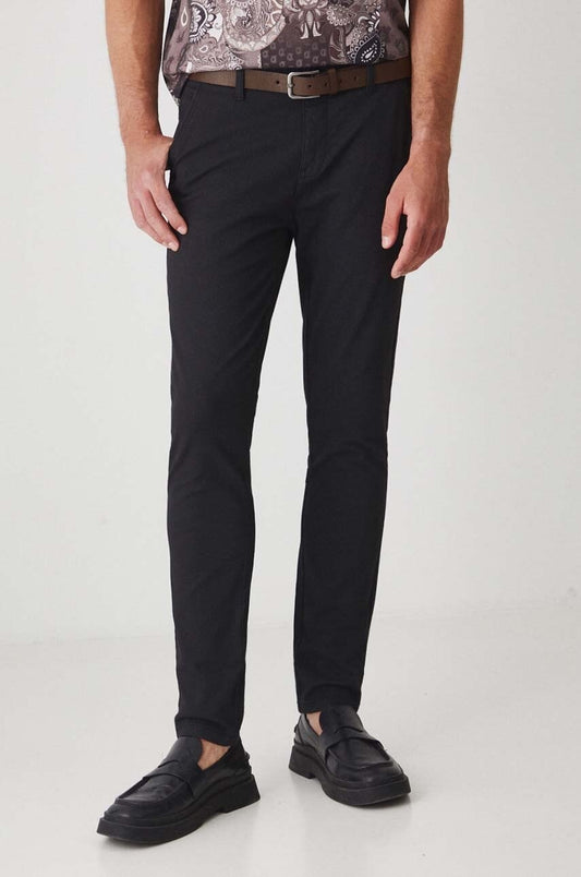 MEDICINE MENS TEXTURED SLIM FIT COTTON PANT