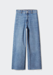 Catherin high-rise culotte jeans