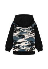 Minoti Kids military blue Hoodie