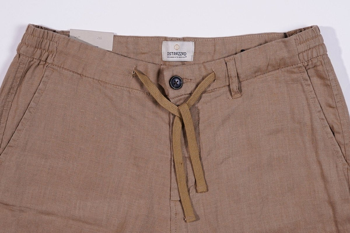 DSTREZZED Beach Heavy Linen Short - Smgarment's