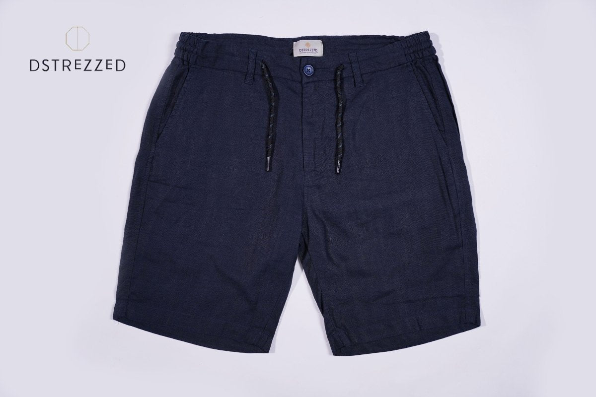 DSTREZZED Beach Heavy Linen Short - Smgarment's