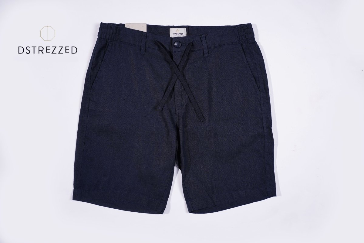 DSTREZZED Beach Heavy Linen Short - Smgarment's