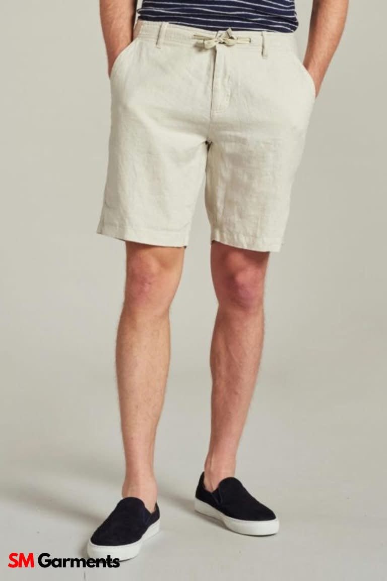 DSTREZZED Beach Heavy Linen Short - Smgarment's