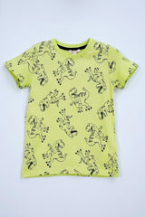 DU PAREIL Dino Printed T Shirt - Smgarment's