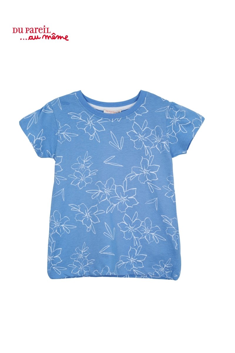 DU PAREIL GIRLS PRINTED T - SHIRT - Smgarment's
