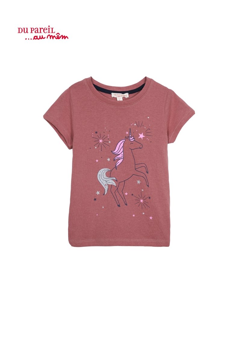 DU PAREIL GIRLS PRINTED T - SHIRT - Smgarment's