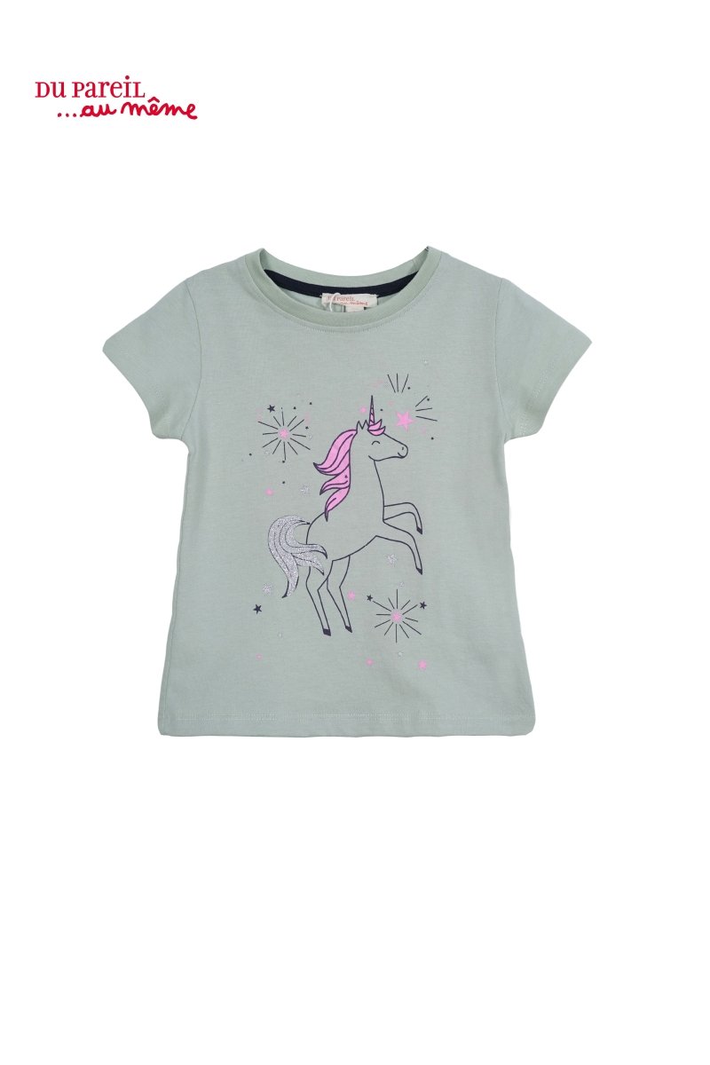 DU PAREIL GIRLS PRINTED T - SHIRT - Smgarment's