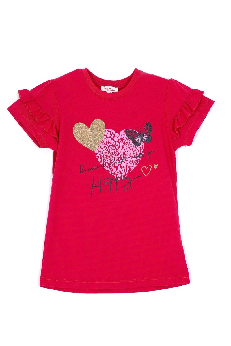 DU PAREIL GIRLS PRINTED TEES - Smgarment's