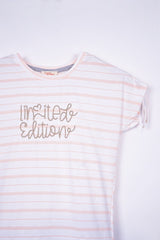 DU PAREIL GIRLS STRIPED TEE - Smgarment's