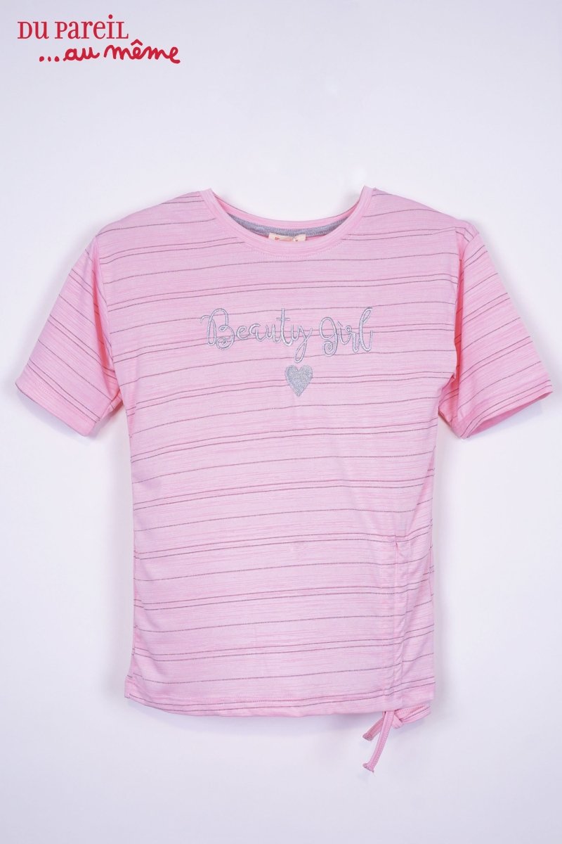 DU PAREIL GIRLS STRIPED TEES - Smgarment's