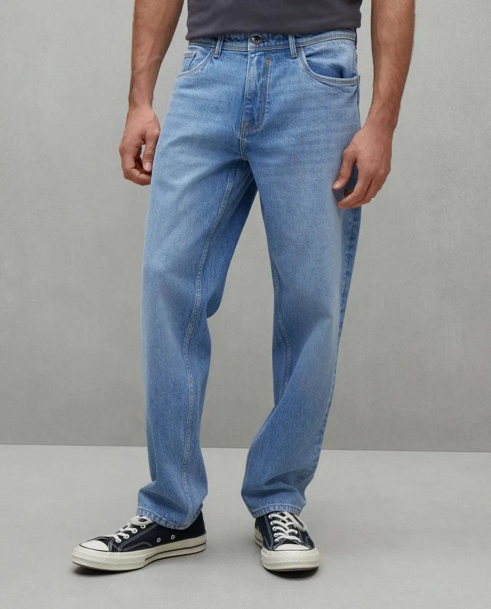 Easy Wear Loose stretch men's jeans - SMgarment's