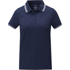 ELEVATE Women's Amarago Piping Polo - Navy blue - Smgarment's