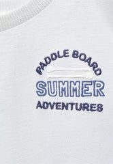 EMBROIDERED SUMMER T - SHIRT - Smgarment's