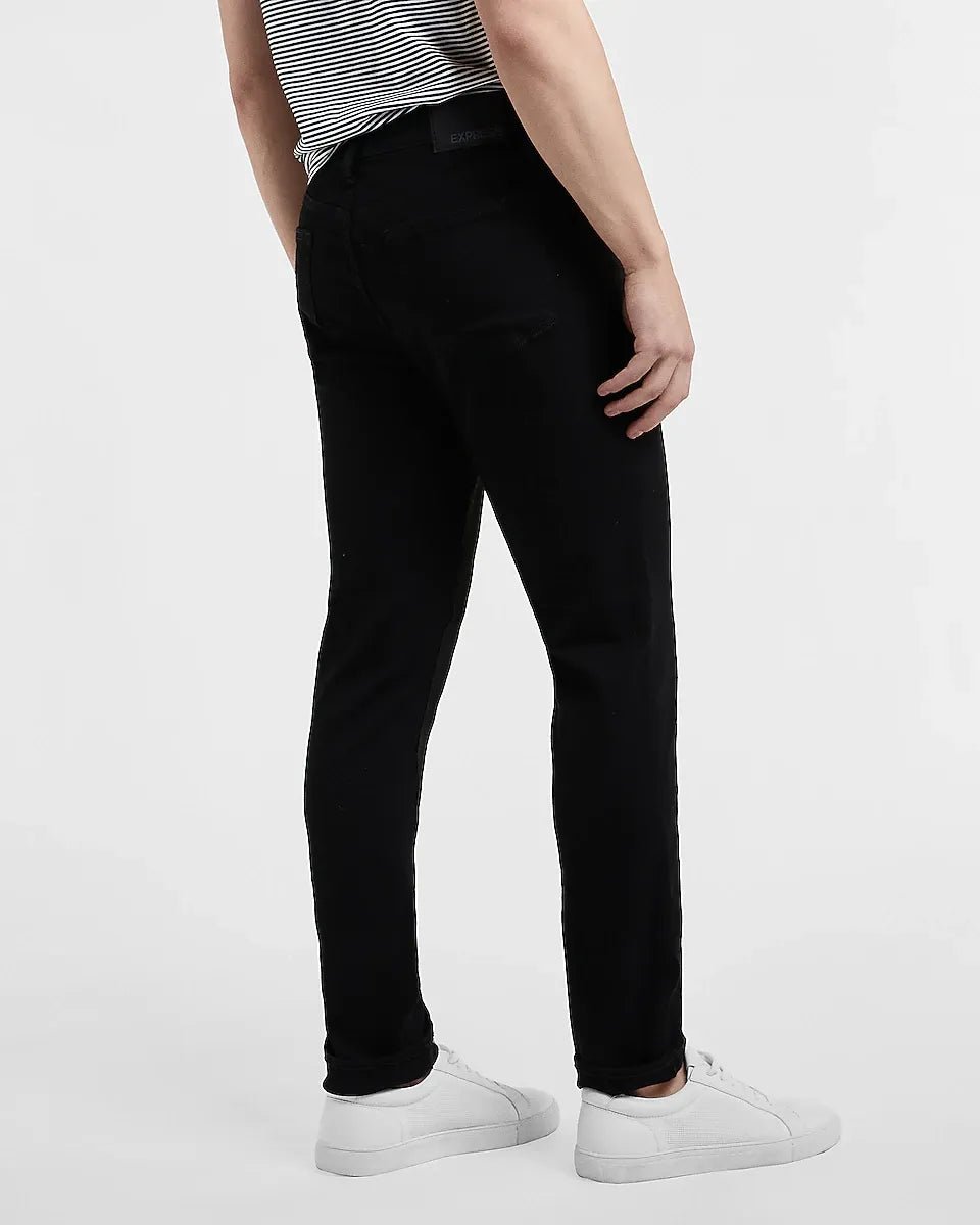 EXPRESS Slim Black Hyper Stretch Jeans - Smgarment's