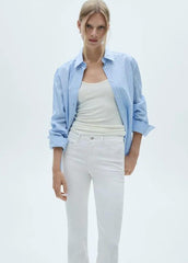 Fiona Medium - Rise Flared Jeans - SMgarment's