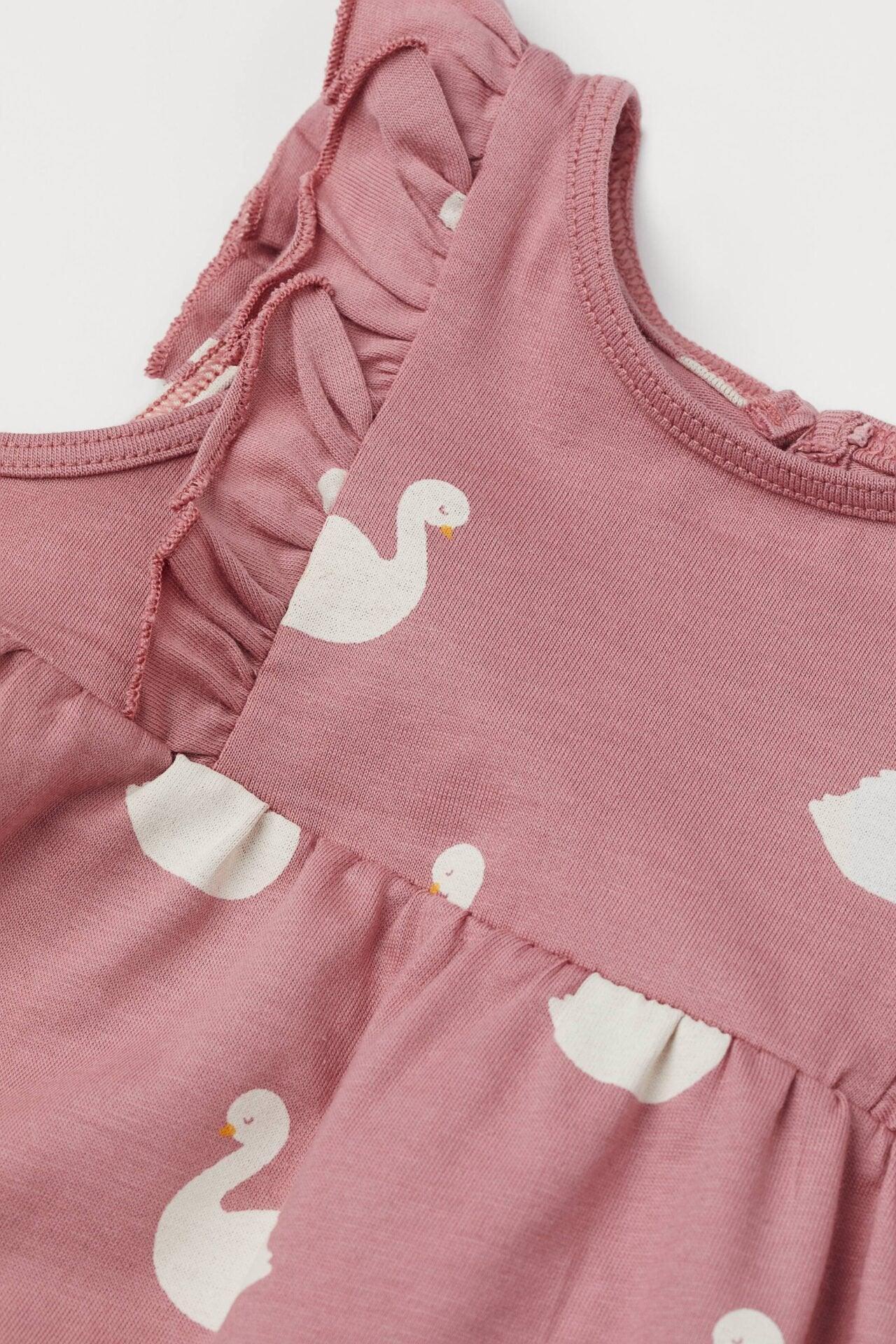 Flounce - Trimmed Dress - SMgarment's