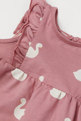 Flounce - Trimmed Dress - SMgarment's