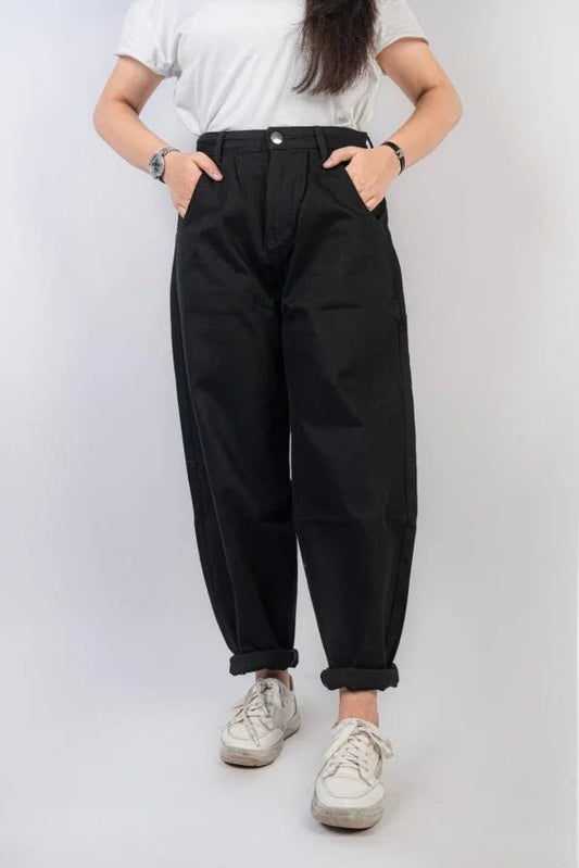 FORMULA JOVEN Slouchy High Waist Jeans - Smgarment's