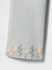 Gap Embroidered Wide - Leg Jeans - Smgarment's