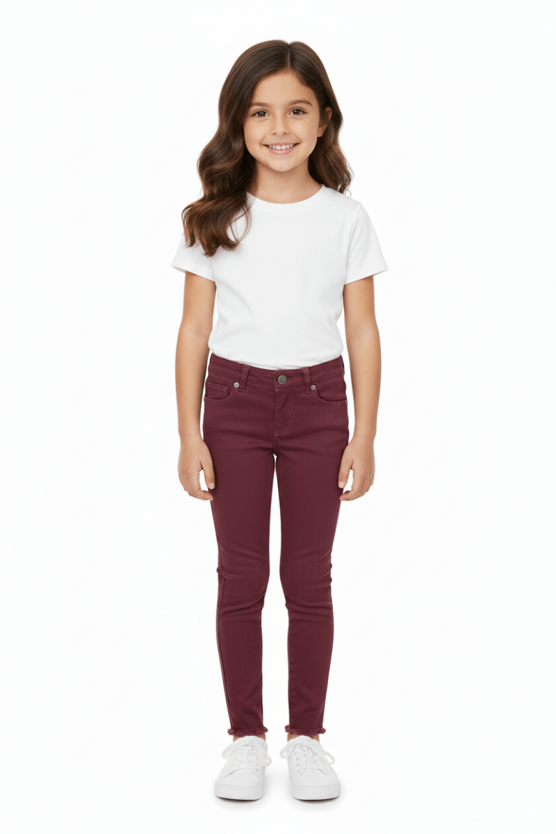 GIIRLS CHLOE SKINNY CARMINE JEANS - Smgarment's