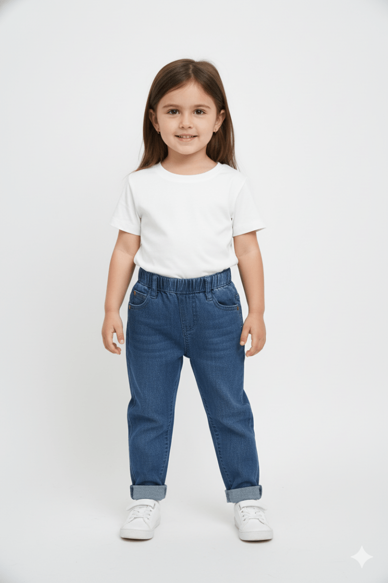 GIRLS 4 Pocket Jeans - Smgarment's