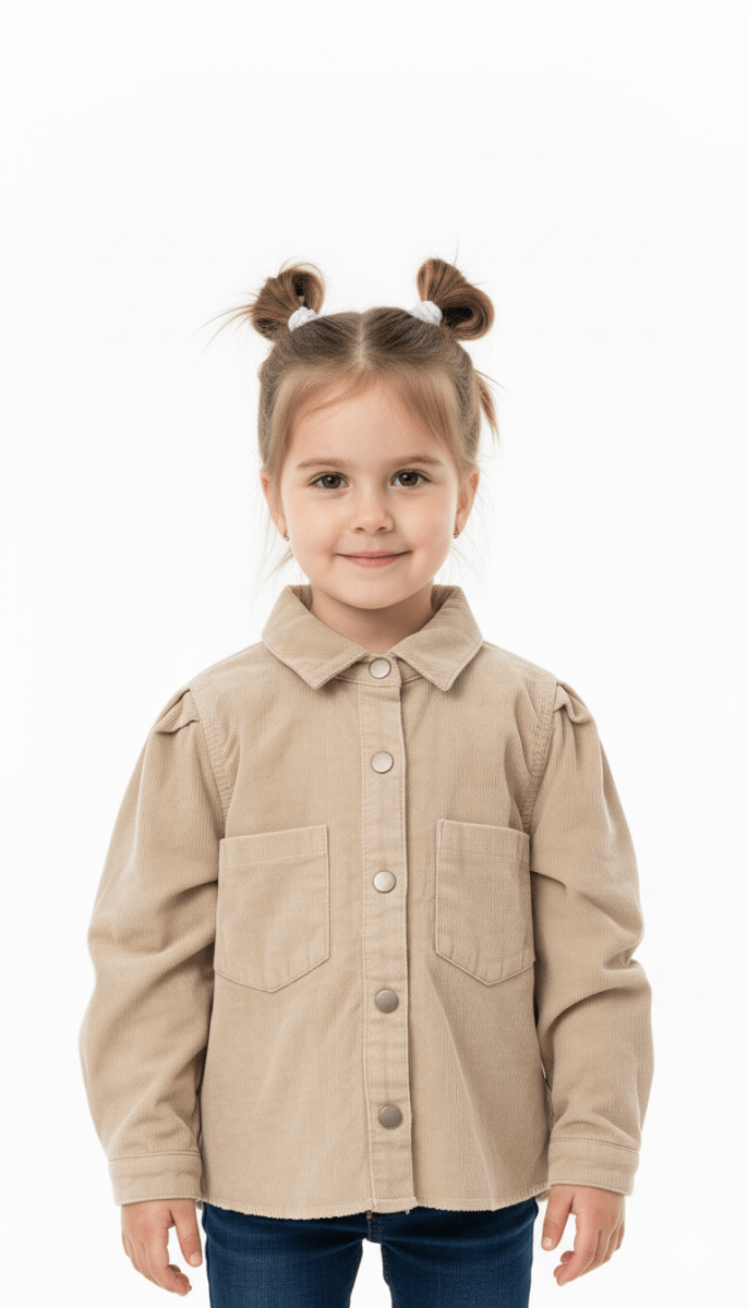 GIRLS BASIC JACKET - Smgarment's