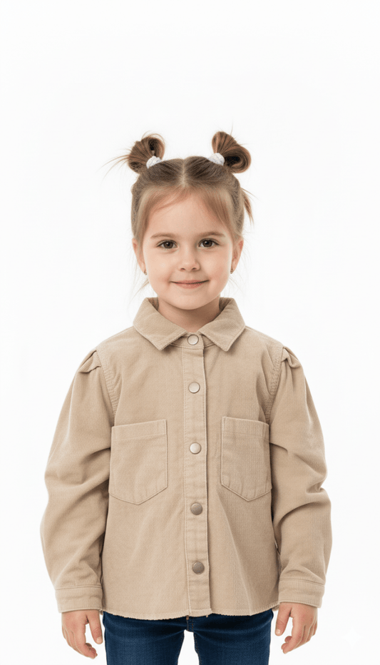 GIRLS BASIC JACKET - Smgarment's