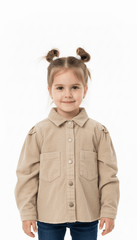 GIRLS BASIC JACKET - Smgarment's