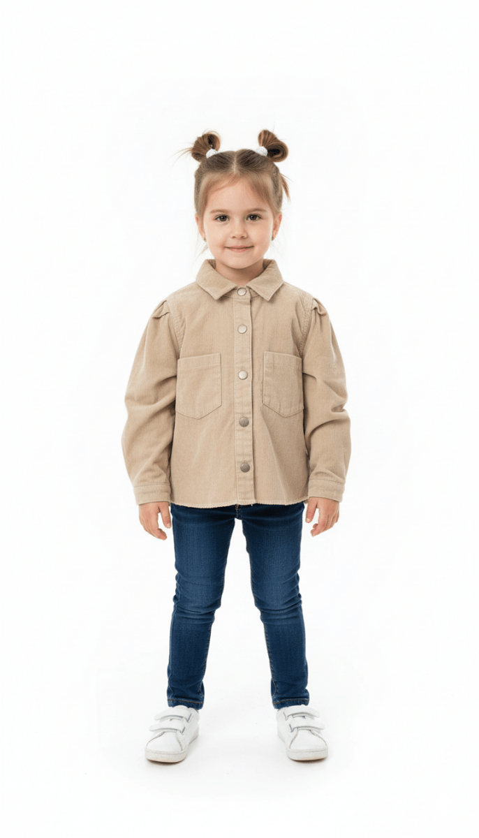 GIRLS BASIC JACKET - Smgarment's
