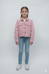 GIRLS DENIM JACKET - Smgarment's