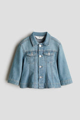 Girls Flared denim jacket - Smgarment's