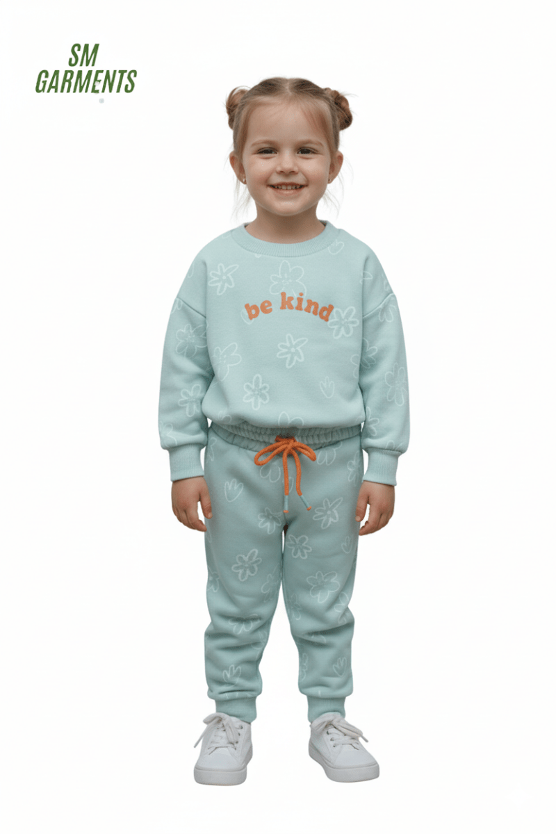 GIRLS FLORAL PRINT SUIT - Smgarment's