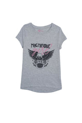 Girls' Graphic Tee – Magnifique Girl Eagle Print - Smgarment's