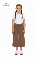 GIRLS LILY WIDE LEG CORDUROY JEANS - Smgarment's