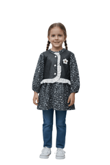 GIRLS PRINTED DRESS - Smgarment's