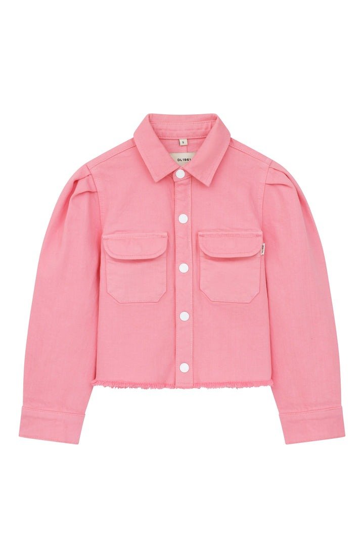 GIRLS SIMONA TOP FLAMINGO JACKET - Smgarment's