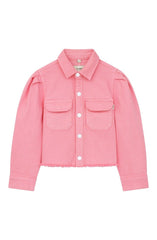 GIRLS SIMONA TOP FLAMINGO JACKET - Smgarment's