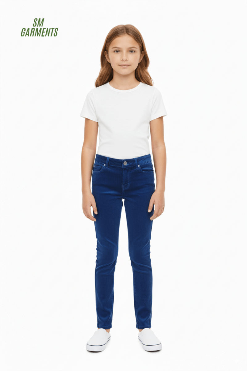 GIRLS VELVET JEANS - Smgarment's