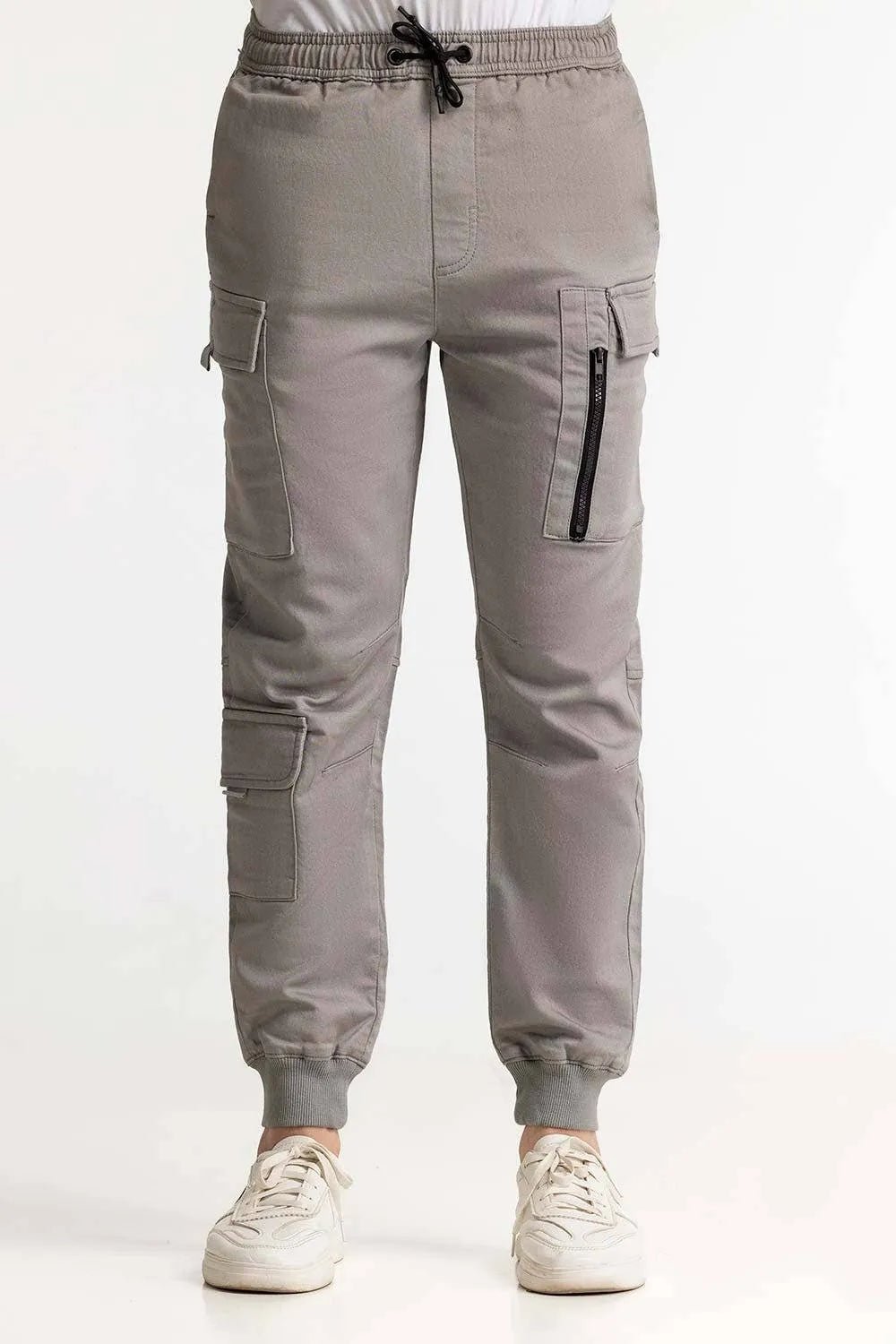 Grey Basic Trouser - SMgarment's