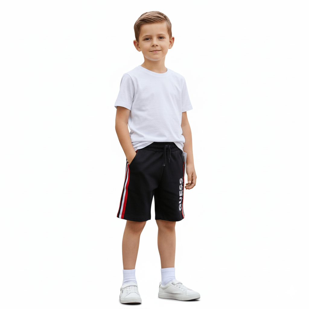 GUESS BOYS SIDE LOGO SHORT - Smgarment's