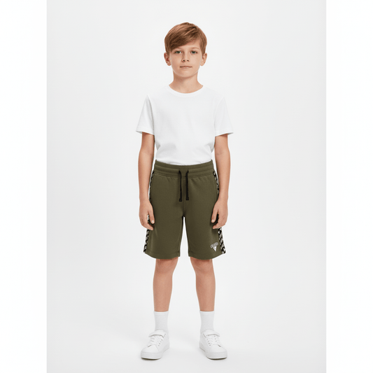 GUESS BOYS SIDE LOGO TERRY SHORT - Smgarment's
