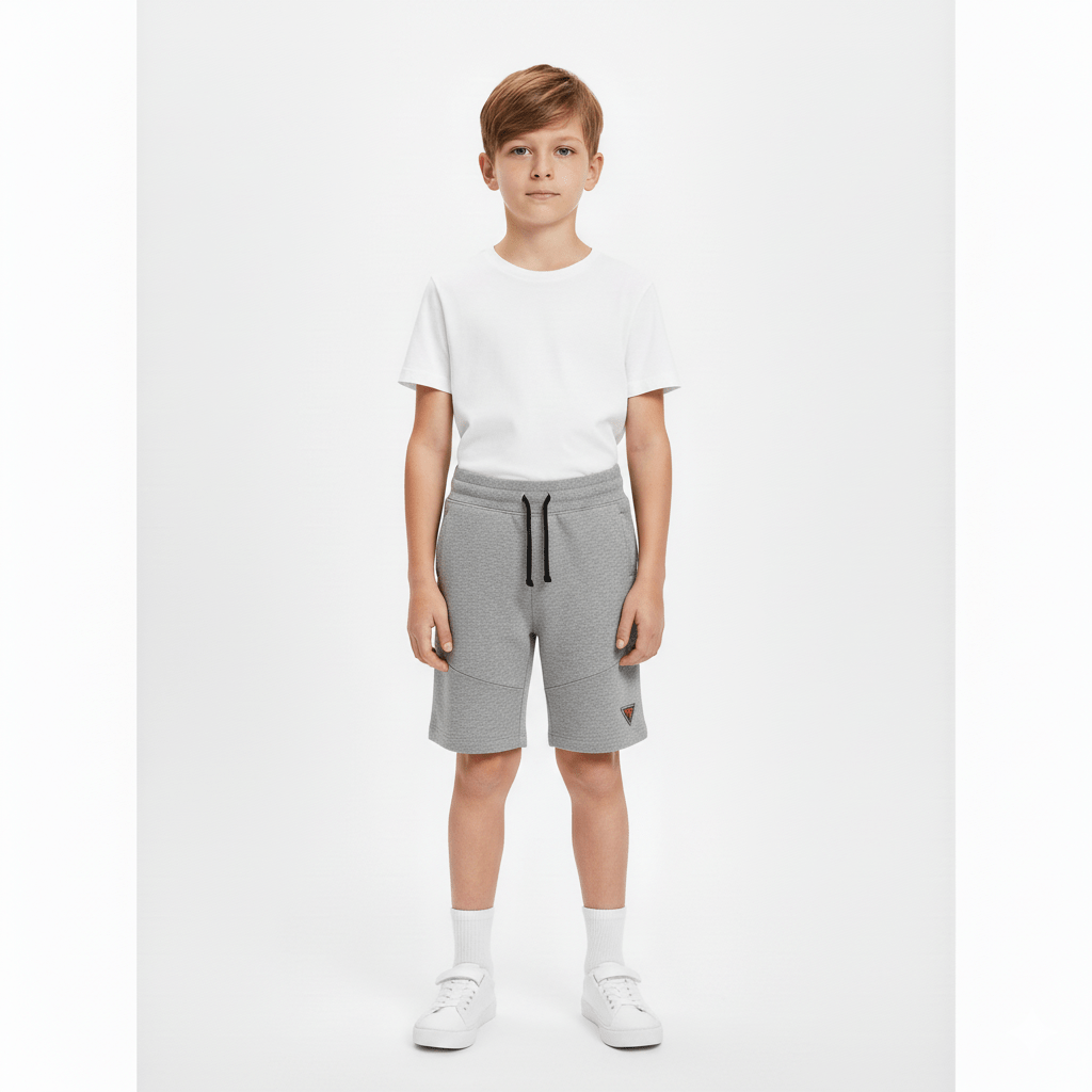 GUESS BOYS SIDE LOGO TERRY SHORT - Smgarment's
